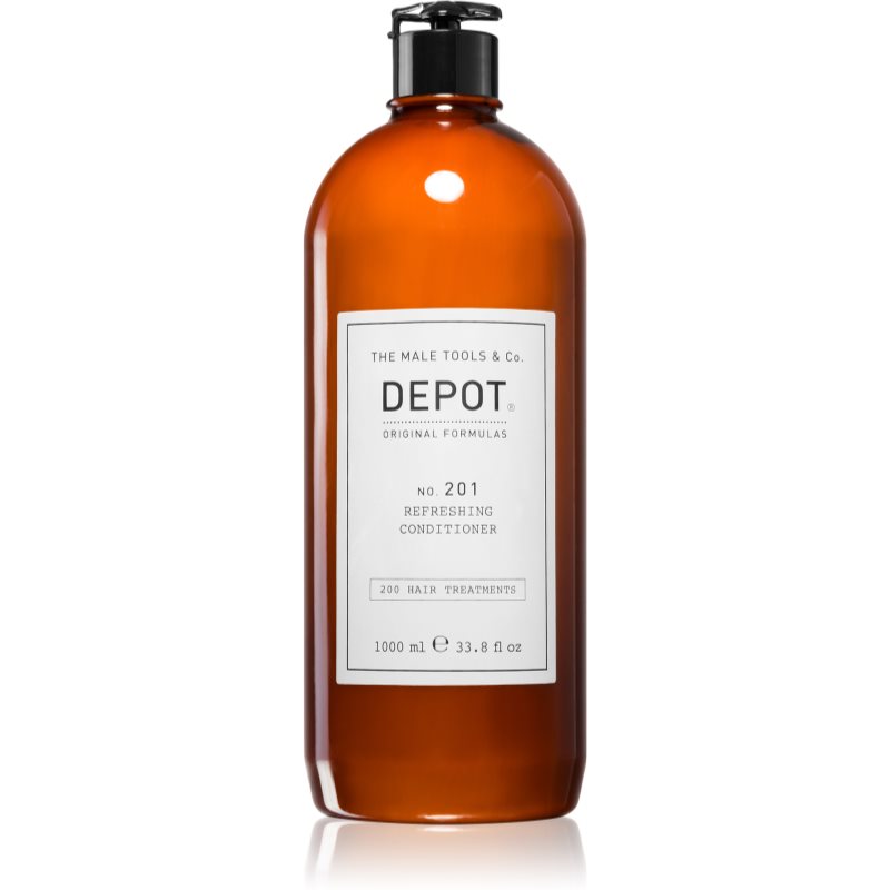 Depot No. 201 Refreshing Conditioner balsam hidratant pentru un par stralucitor si catifelat 1000 ml