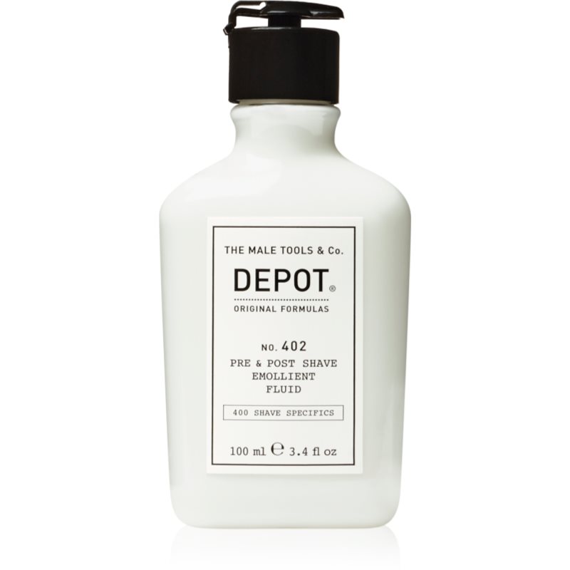 DEPOT 400 SHAVE SPECIFICS NO. 402 PRE & POST SHAVE EMOLLIENT FLUID balsam after shave 100 ml