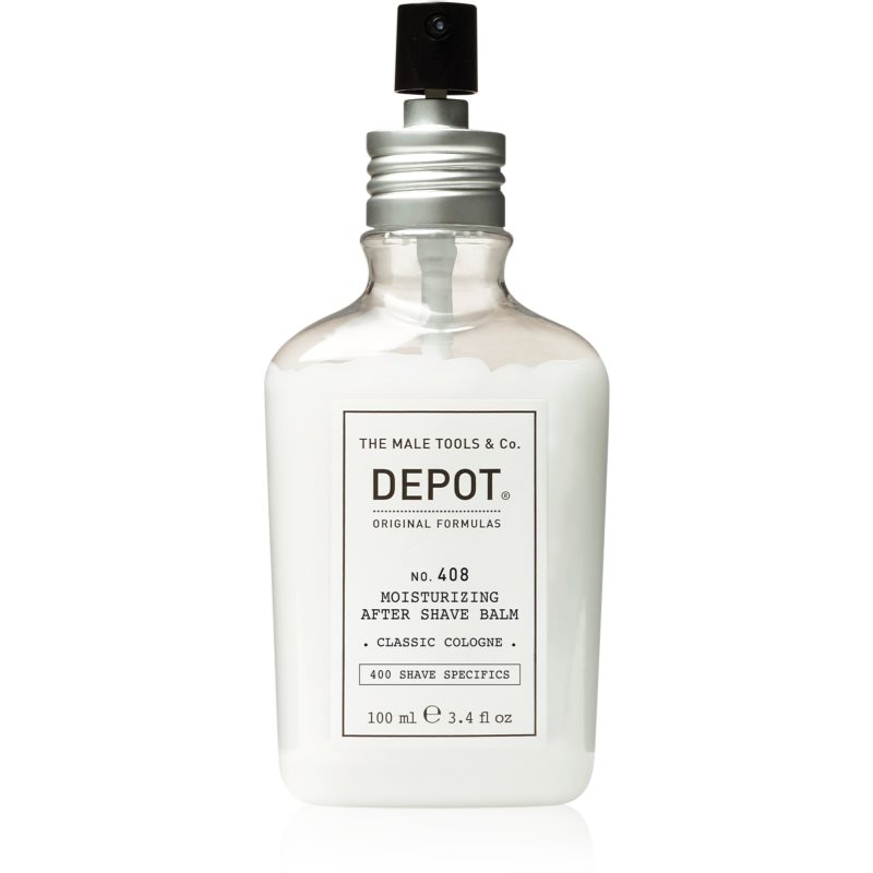 Depot 400 SHAVE SPECIFICS NO. 408 MOISTURIZING AFTER SHAVE BALM balsam after shave Classic Cologne 100 ml