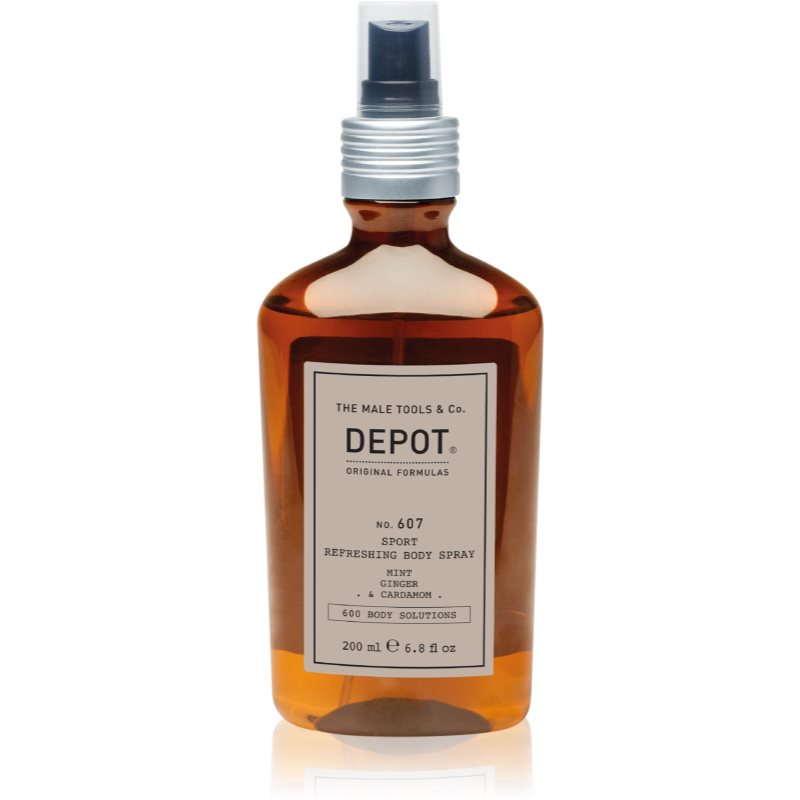 Depot No. 607 Sport Refreshing Body Spray Spray revigorant pentru corp 200 ml