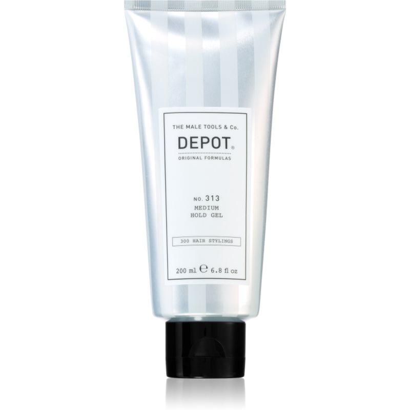 DEPOT 300 HAIR STYLING NO. 313 MEDIUM HOLD GEL gel de par pentru fixare și formă 200 ml