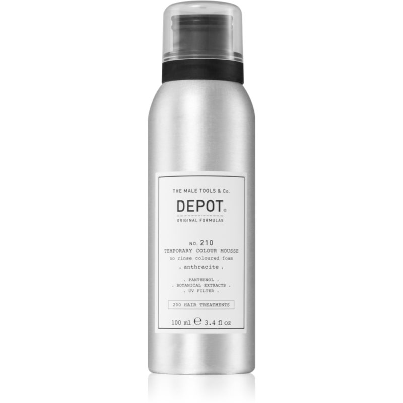 Depot No. 210 Temporary Colour Mousse vopsea de par sub forma de spuma pentru păr 100 ml