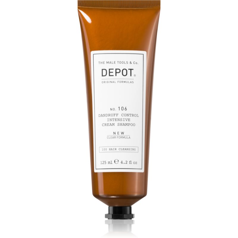 DEPOT 100 HAIR CLEANSING NO. 106 DANDRUF CONTROL INTENSIVE CREAM SHAMPOO șampon anti matreata 125 ml