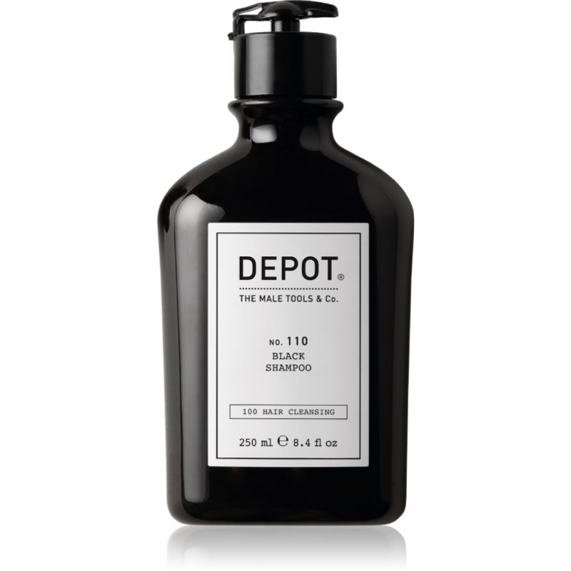 Depot 100 HAIR CLEANSING NO. 110 BLACK SHAMPOO șampon neutralizarea subtonurilor de alamă 250 ml