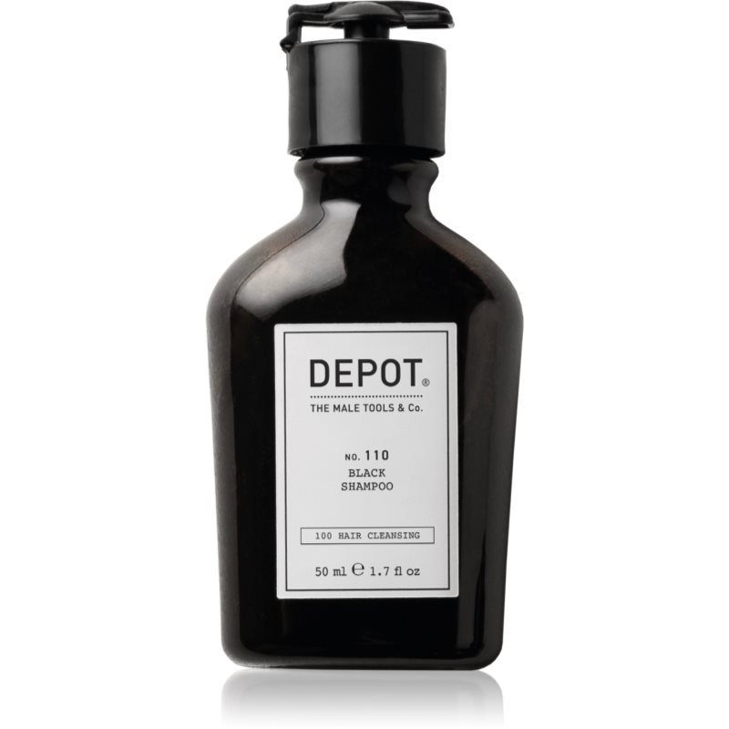 Depot No. 110 Black Shampoo șampon neutralizarea subtonurilor de alamă 50 ml