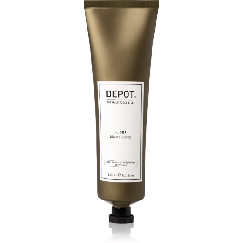 DEPOT 500 BEARD & MOUSTACHE SPECIFICS NO. 509 BEARD SCRUB peeling pentru barbă 150 ml