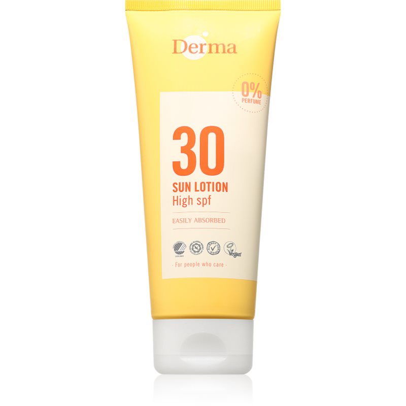 Derma Sun Lotion loțiune pentru plaja SPF 30 200 ml