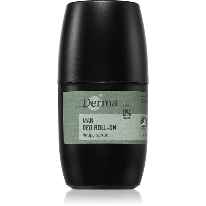 Derma Man antiperspirant roll-on fara parfum 50 ml