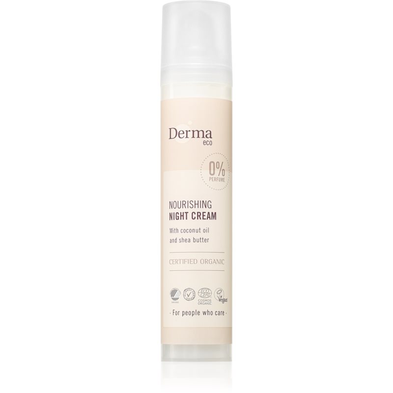 Derma Eco crema de noapte nutritiva cu vitamina E 50 ml