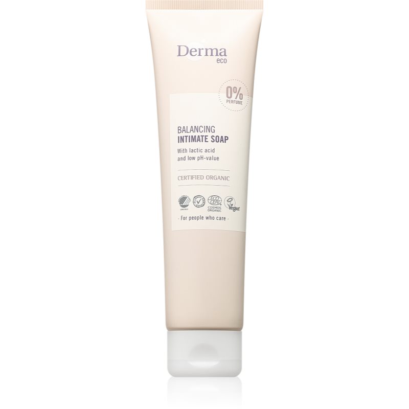 Derma Eco gel pentru igiena intima fara parfum 150 ml