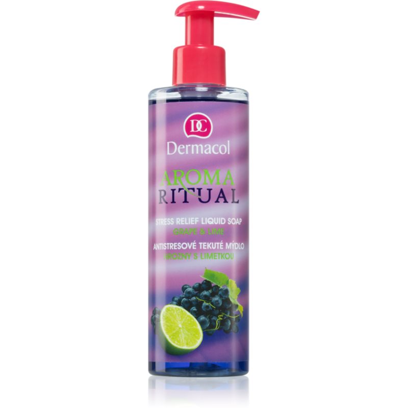 Dermacol Aroma Ritual Grape & Lime săpun lichid anti-stres 250 ml