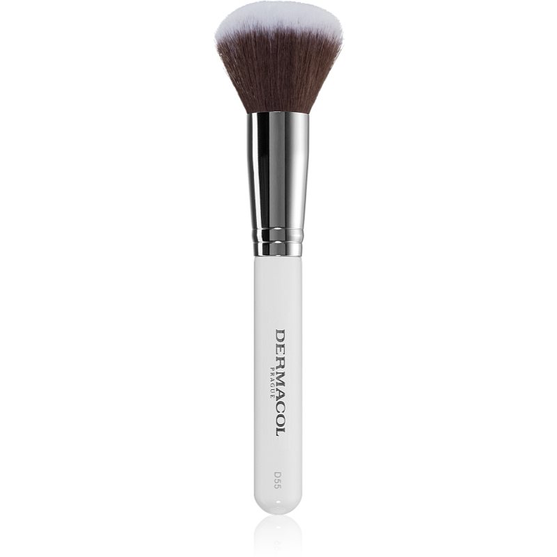 Dermacol Accessories Master Brush by PetraLovelyHair pensula pentru aplicarea pudrei D55 Silver 1 buc