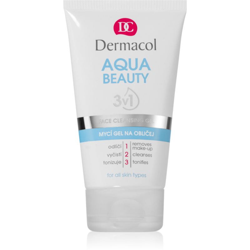 Dermacol Aqua Beauty Gel facial de curatare 3 in 1 150 ml