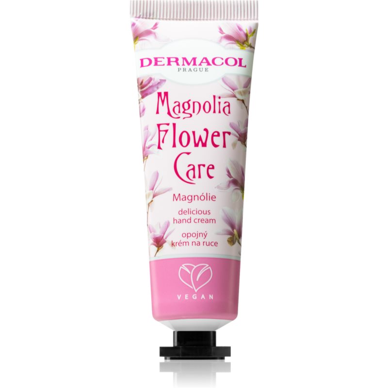 Dermacol Flower Care Magnolia crema de maini hranitoare cu arome florale 30 ml