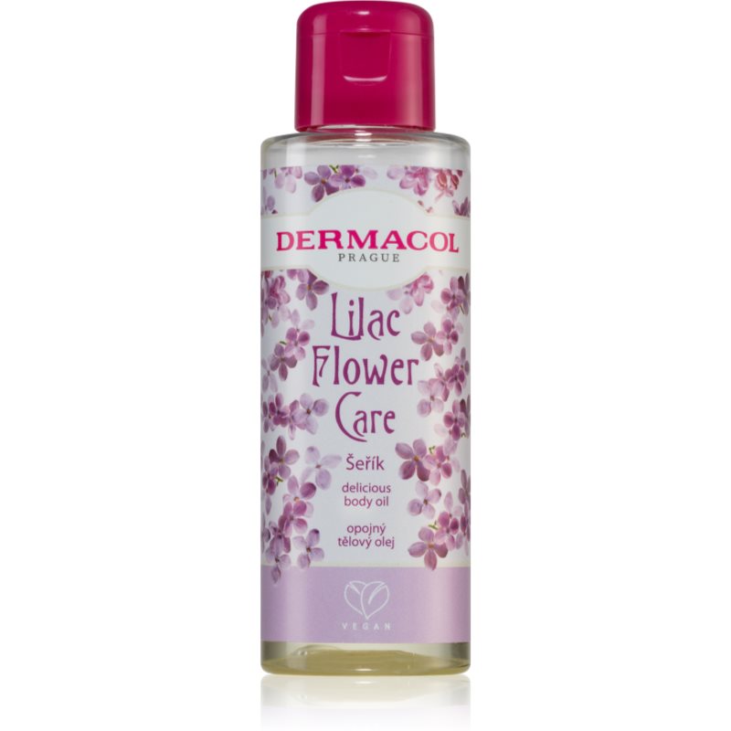 Dermacol Flower Care Lilac ulei hrănitor de lux pentru corp 100 ml