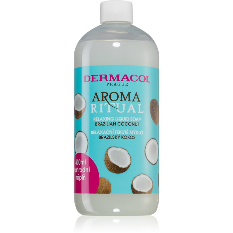 Dermacol Aroma Ritual Brazilian Coconut săpun lichid rezervă 500 ml