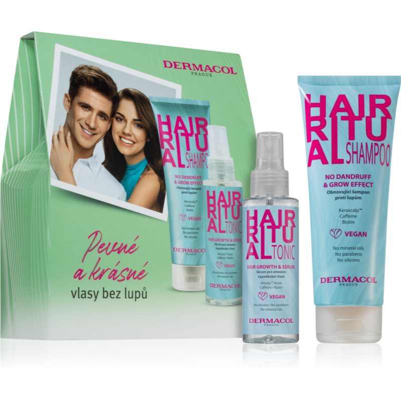 Dermacol Hair Ritual set cadou (pentru stimularea creșterii părului) unisex