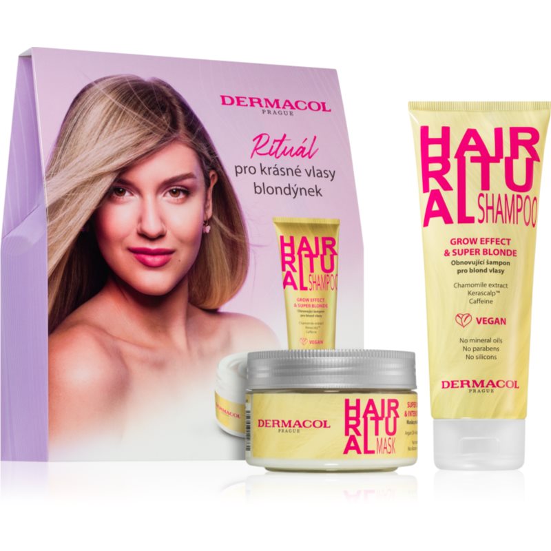 Dermacol Hair Ritual set cadou (pentru par blond)