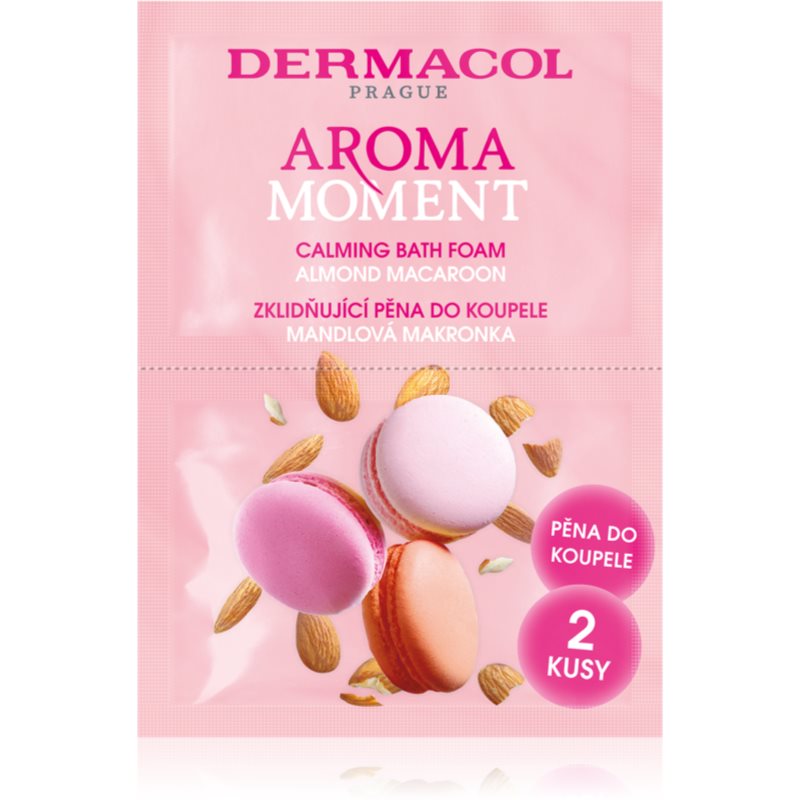 Dermacol Aroma Moment Almond Macaroon spuma de baie 2x15 ml