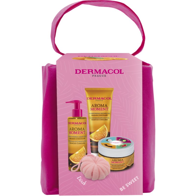 Dermacol Aroma Moment Belgian Chocolate set cadou pentru maini si corp