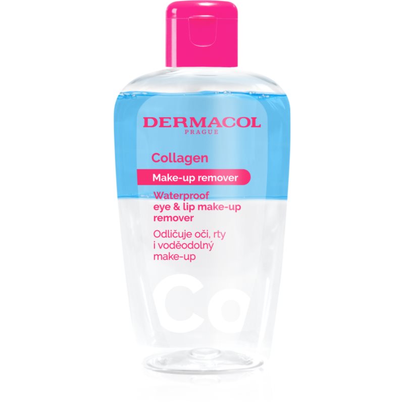 Dermacol Collagen demachiant bifazic rezistent la apa pentru buze si ochi 150 ml Dermacol Collagen demachiant bifazic rezistent la apa pentru buze si ochi 150 ml