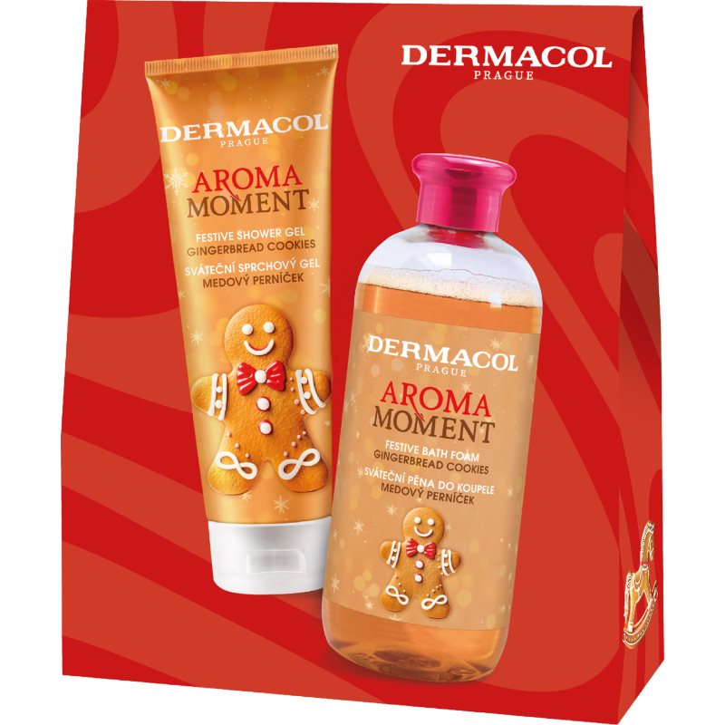 Dermacol Aroma Moment Gingerbread Cookies set cadou în stil de Crăciun