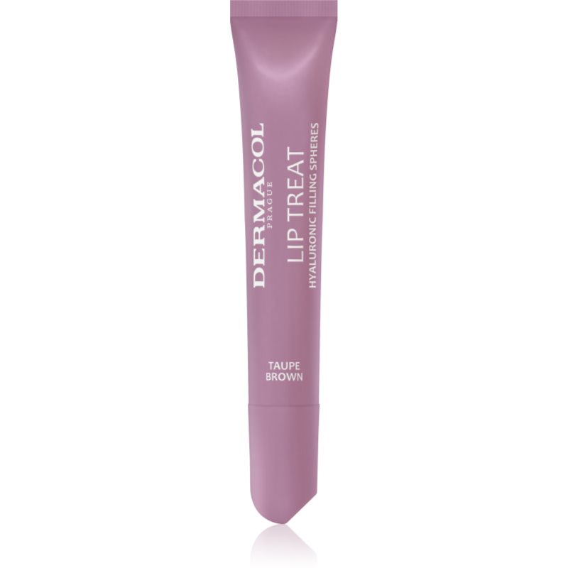 Dermacol Lip Treat lip gloss hidratant culoare 9 Taupe Brown (Choco &amp; Vanilla) 10 ml