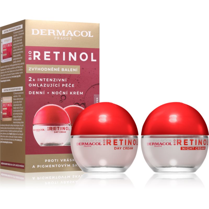 Dermacol Bio Retinol crema de zi si de noapte pachet duo
