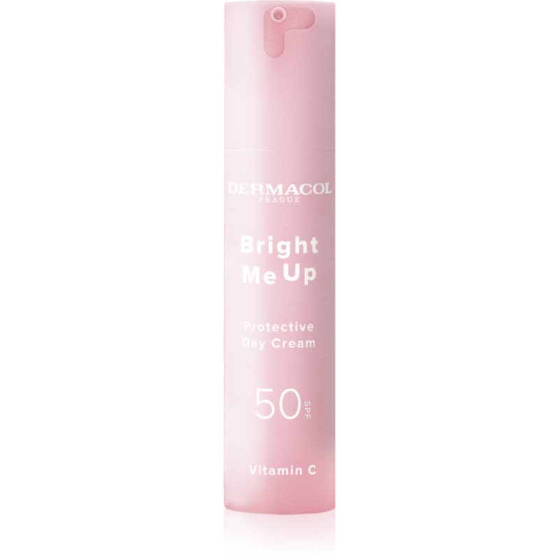 Dermacol Bright Me Up Protective Day Cream crema de zi protectoare cu vitamina C SPF 50 50 ml