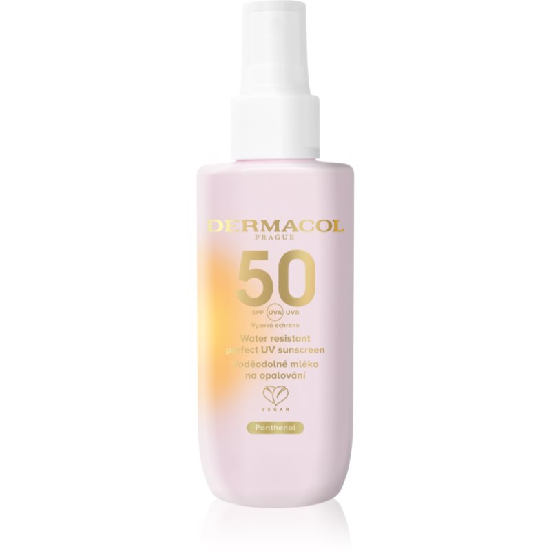 Dermacol Sun lapte de corp pentru soare rezistent la apa Spray SPF 50 150 ml