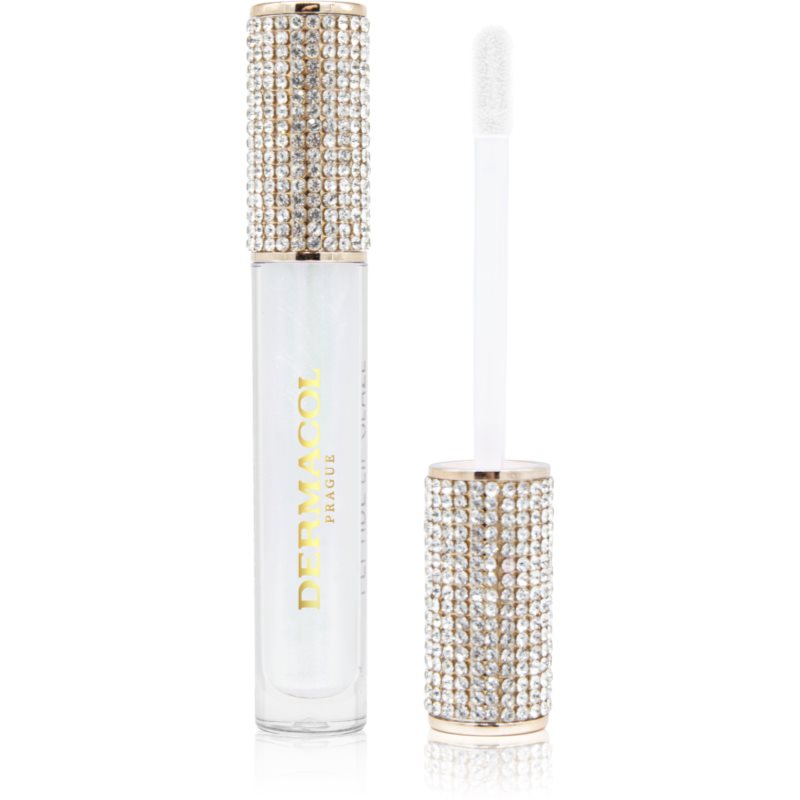 Dermacol Diamond Edition Peptide Lip Glaze luciu de buze de ingrijire cu peptide culoare 01 Stardust 2.5 ml