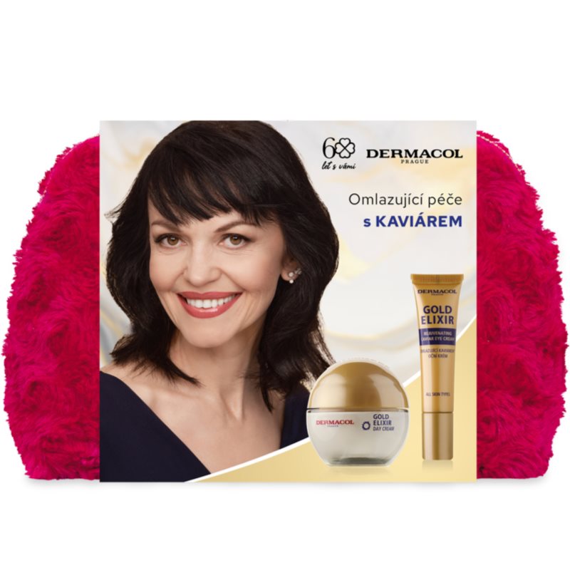 Dermacol Gold Elixir set cadou pentru intinerirea pielii