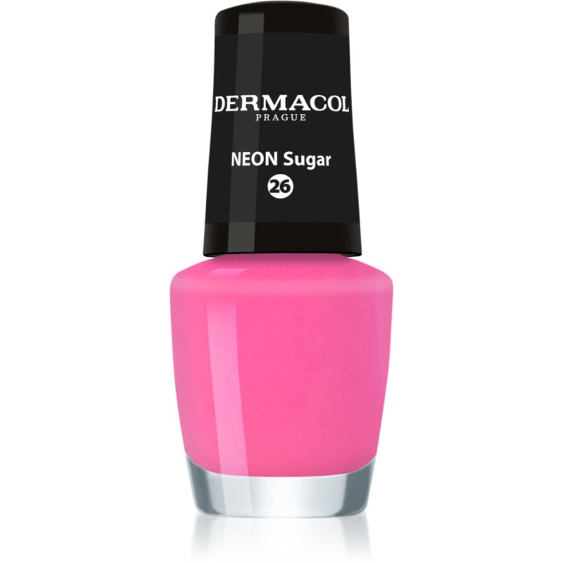 Dermacol Neon lac de unghii cu stralucire neon culoare 26 Sugar 5 ml