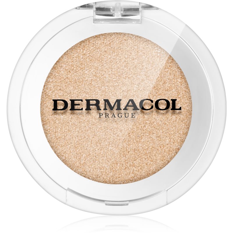 Dermacol Compact Mono farduri de ochi pentru utilizare umedă și uscată culoare 02 Metal Sparkling Wine 2 g