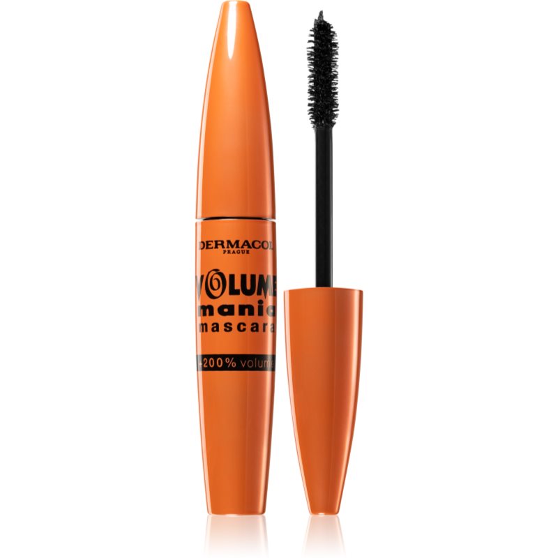 Dermacol Volume Mania +200% Volume mascara pentru extra volum culoare Black 10,5 ml