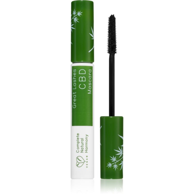 Dermacol Cannabis Great Lashes mascara hrănitor cu ulei de canepa 9 ml