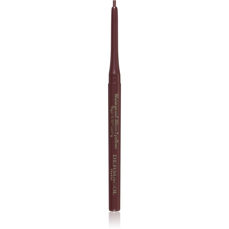 Dermacol Micro Eyeliner Waterproof creion dermatograf waterproof culoare 02 Brown 0,35 g