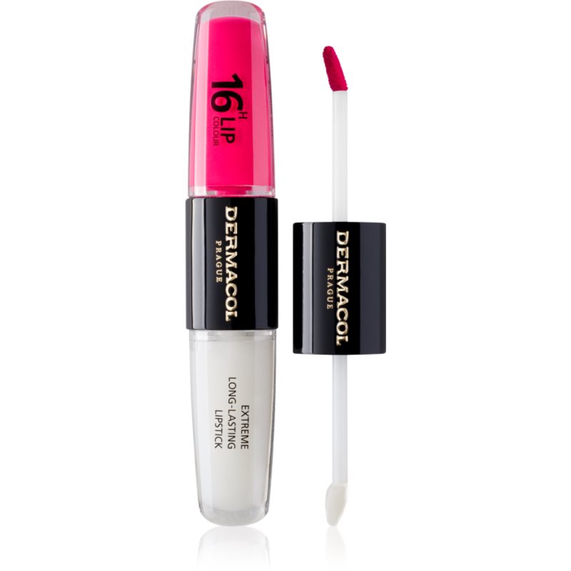 Dermacol 16H Lip Colour ruj rezistent si luciu de buze. culoare 38 2x4 ml