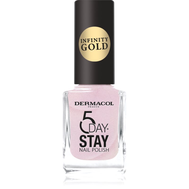 Dermacol Infinity 5 Day Stay lac de unghii cu rezistenta indelungata culoare 64 Pearl 11 ml