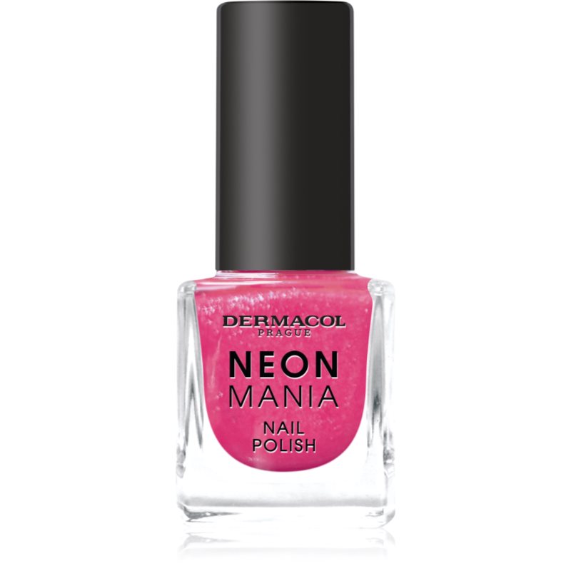 Dermacol Neon Mania lac de unghii culoare 1 Pink Chic 5 ml