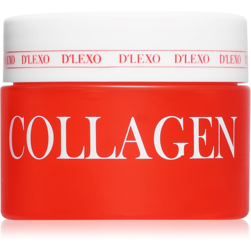Dermaline D'LEXO Collagen Gel Cream crema gel pentru hidratare. pentru regenerarea și hrănirea tenului 100 g