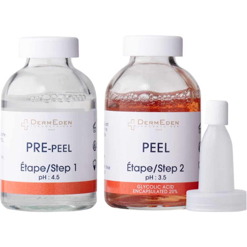 DermEden CONCENTRATES Advanced Peel ser exfoliant de netezire 2x30 ml