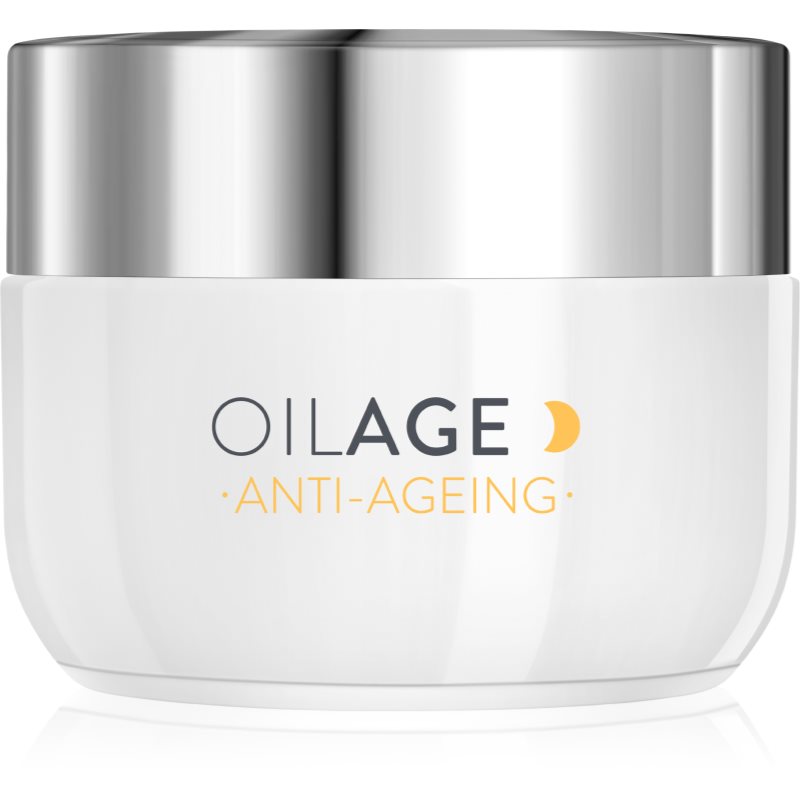Dermedic Oilage Anti-Ageing cremă regeneratoare de noapte, pentru refacerea densității pielii 50 ml