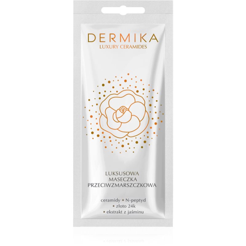 Dermika Luxury Ceramides masca sub forma de crema antirid 10 ml