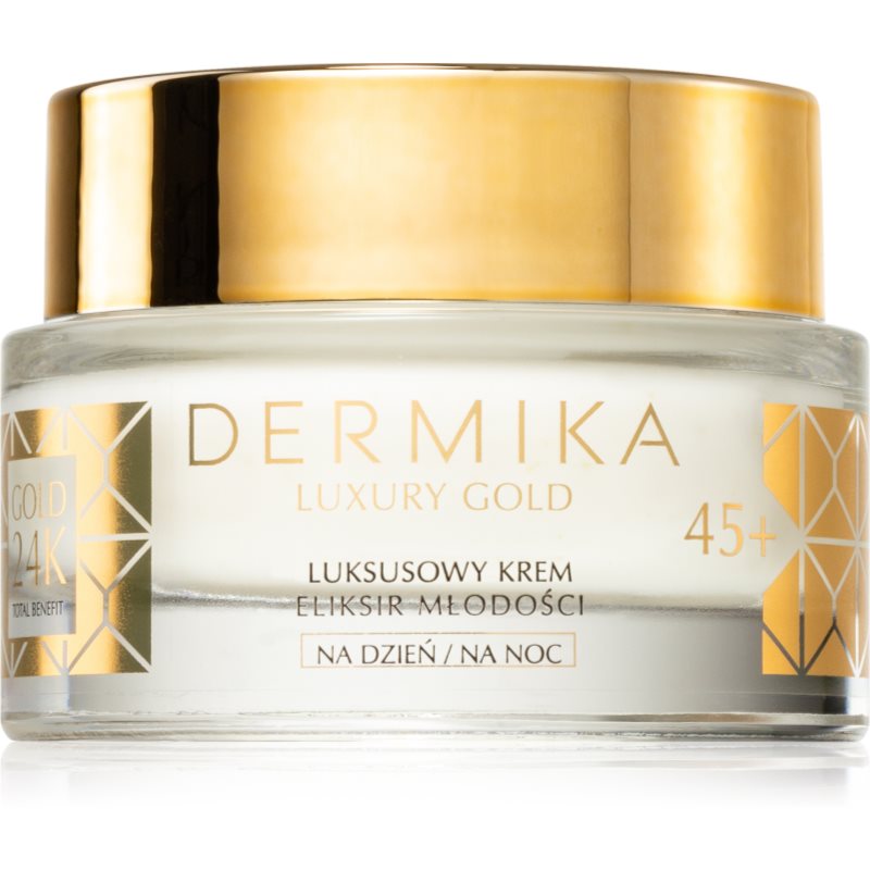 Dermika Luxury Gold crema pentru reintinerire 45+ 50 ml