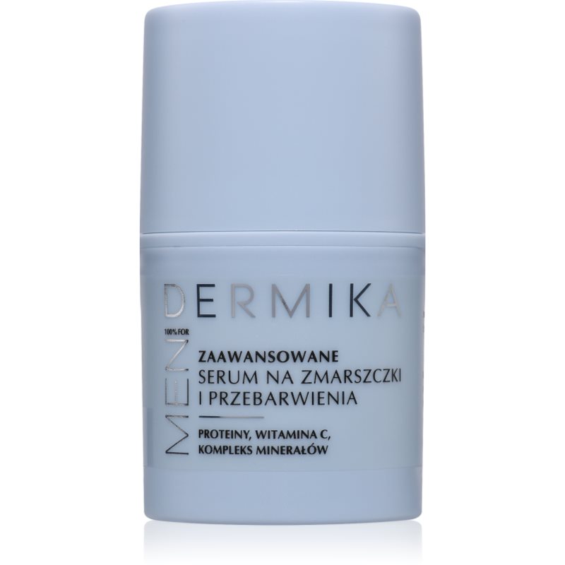 Dermika 100% for Men ser pentru netezirea petelor pigmentare si a ridurilor pentru barbati 30 ml