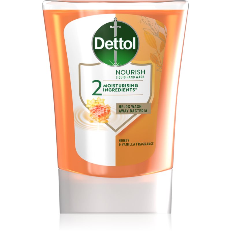 Dettol Soft on Skin Kids No-Touch Refill rezervă pentru dozator de săpun cu senzori, fără atingere Honey & Vanilla 250 ml