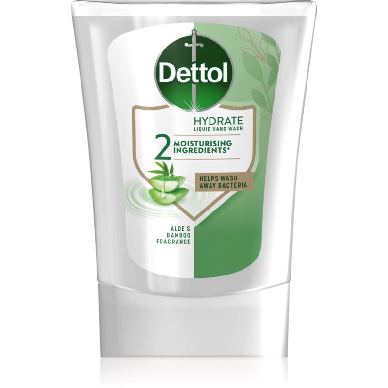 Dettol Antibacterial rezervă pentru dozator de săpun cu senzori, fără atingere Aloe Vera 250 ml