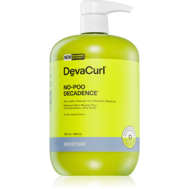 DevaCurl No-Poo Decadence® șampon intens hidratant cu efect de nutritiv 946 ml