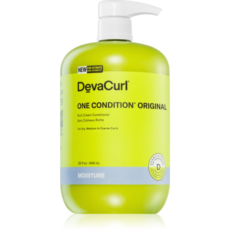 DevaCurl One Condition® Original balsam hidratant pentru par ondulat si cret 946 ml